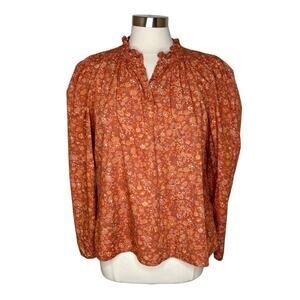 House of Harlow 1960 Nicole Richie Floral Wallis Top Women’s Size Large‎